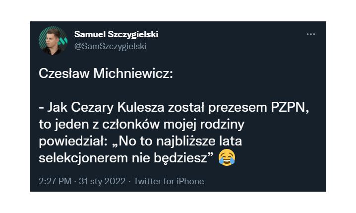 SŁOWA członka rodziny Michniewicza po tym, jak Kulesza został prezesem PZPN! :D